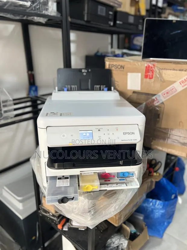 A4 Epson Pro WF-C5390 Chipless Commercial Printer · Photo 1