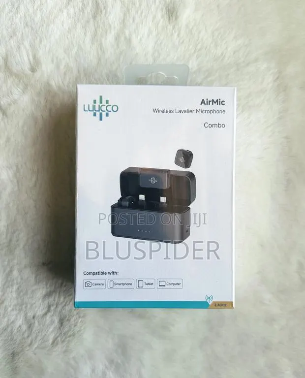 Luucco AirMic Dual Wireless Microphone for Camera and Smartphones · Photo 1