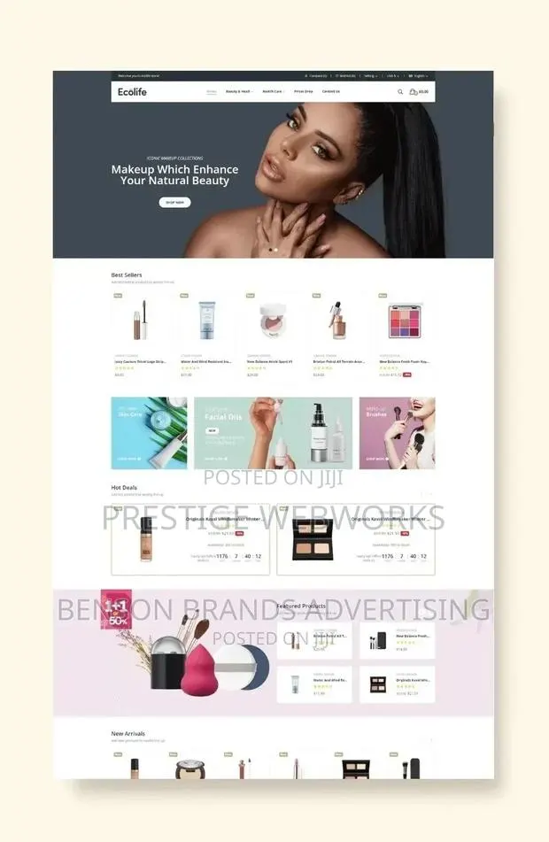 E-commerce Website Development (Drop-shipping) · Photo 1