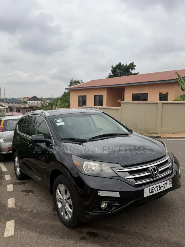 Honda CR-V EX-L 4dr SUV AWD w/Navigation (2.4L 4cyl 5A) 2014 Black · Photo 1