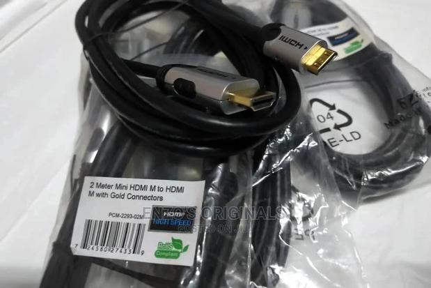 High Quality Gold Plated Mini HDMI Cables 2M or 6.5ft · Photo 1