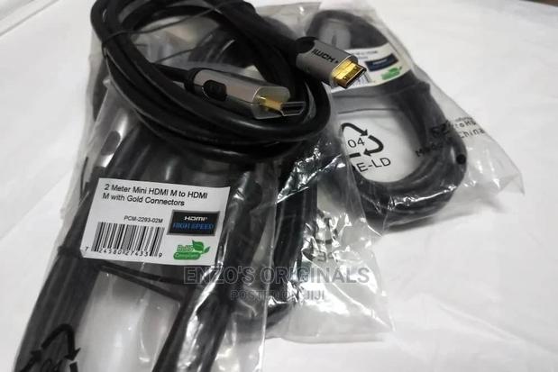 High Quality Gold Plated Mini HDMI Cables 2M or 6.5ft · Photo 5