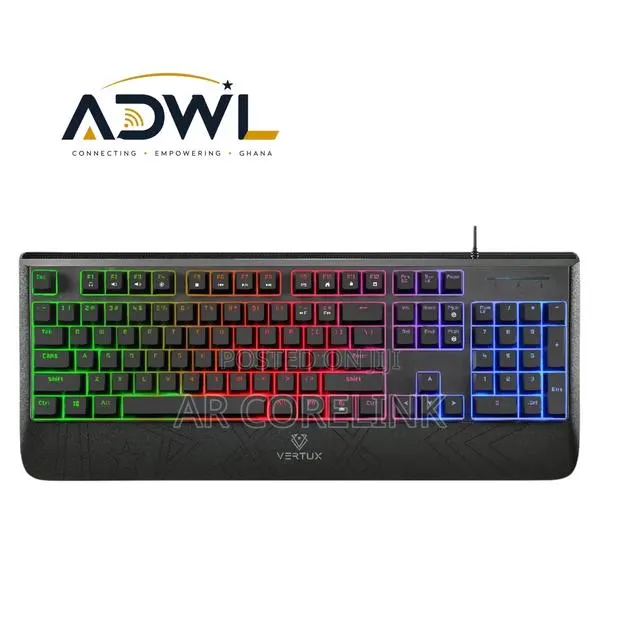 Vertux Rapid Response Wired Mechanical Gaming Keyboard · Photo 1