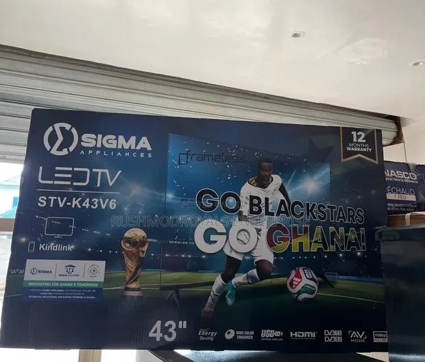 Sigma Professional 43" Smart Digital Satellite LED TV · Photo 1