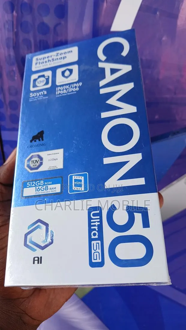 New Tecno Camon 50 Ultra 512 GB Blue · Photo 1