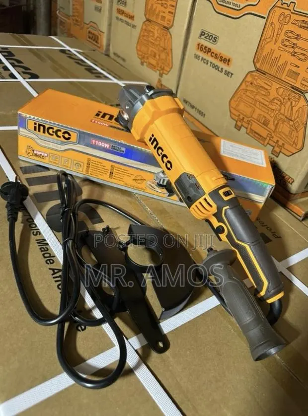1100 Watt Angle Grinder With Variable Speed Control - Ag · Photo 1