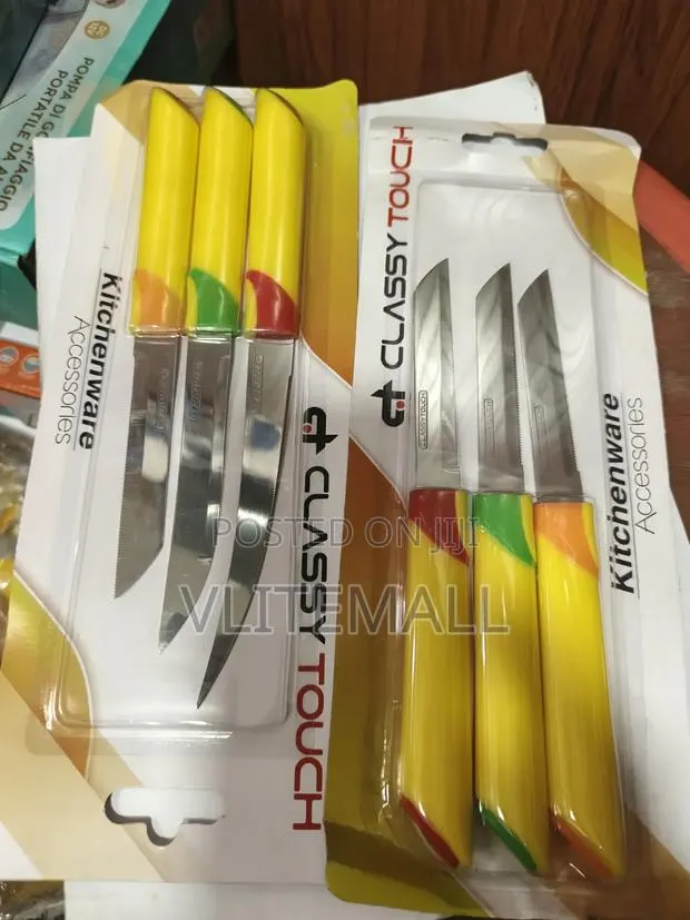 Classy Touch Knife Set 3pcs · Photo 1