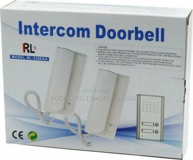 Dual Telephone Audio Intercom Doorphone · Photo 1