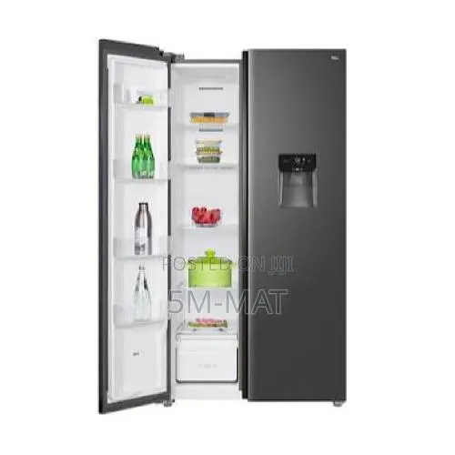 TCL 433l Inverter Frost Free Side-by-Side Refrigerator – P575sbgwd · Photo 1