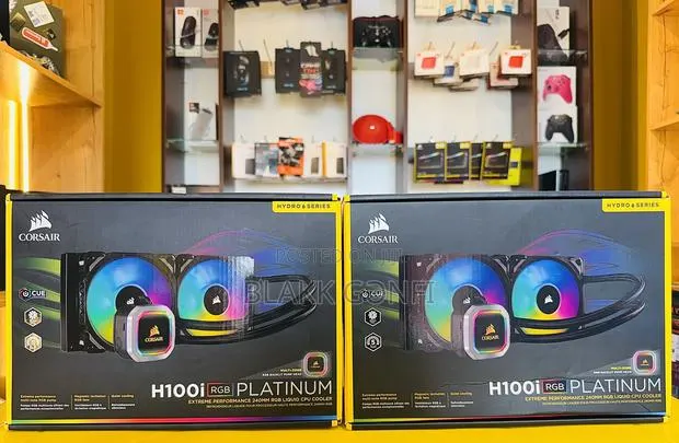 Corsair H100i RGB Platinum 240mm Liquid Cooler · Photo 1