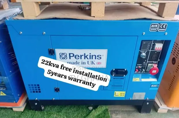 Elegance Stand Up Perkins 22kva Diesel Generator 22kva · Photo 1