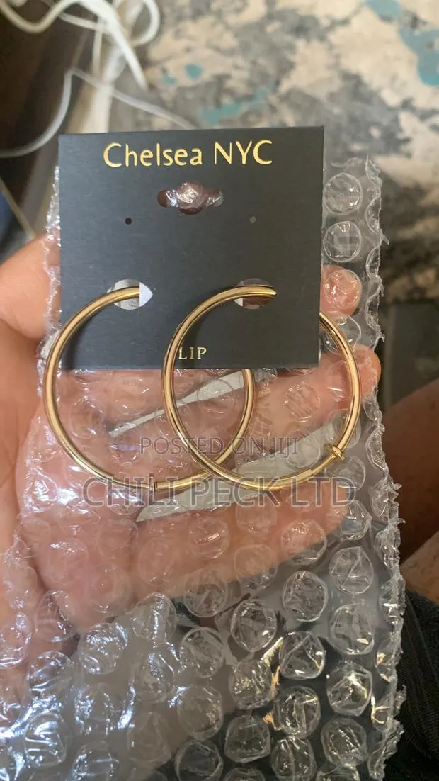 Stefan Co. Clip Earrings – Gold Silver | Multiple Sizes Available · Photo 1