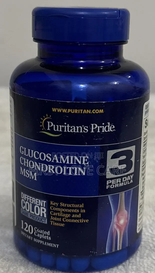 Puritan Pride Glucosamine and Chondroitin MSM 120 Pill · Photo 1