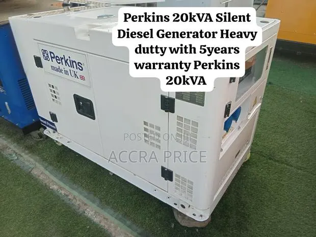 Perkins 20kVA Silent Diesel Generator – Heavy-Duty Performance · Photo 1