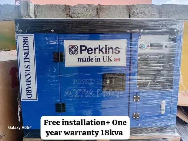 Always Ready Generator 18kva Diesel Perkins Uk Made 18kva · Photo 1