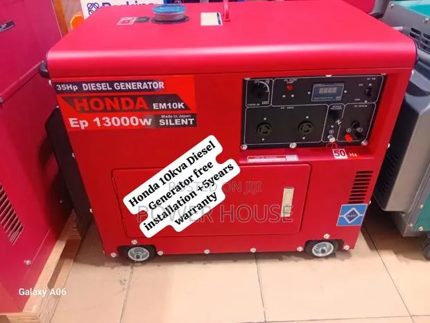 Power Supply Honda Diesel Generator 10kva Silent · Photo 1