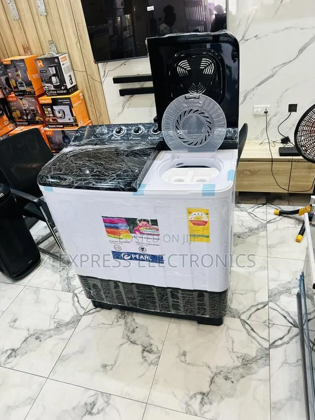 Semi Automatic Pearl 18kg Topload Twintub · Photo 1