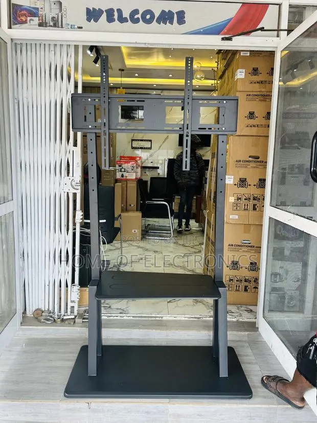 For 60-100 Inches TV Movable Trolley Cart With Wheels. · Photo 1
