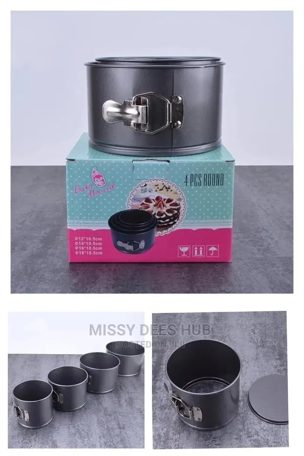 4pcs Tall Cake Pan Set · Photo 1