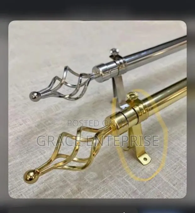 Luxurious Curtains Rod In Diff Colors And Sizes · Photo 1