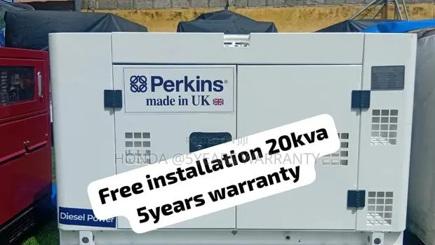 Perkins Silent Generator – Stable Power for Home Business 20kva · Photo 1