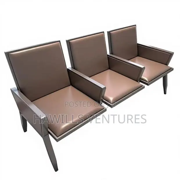 Three Seater Airport Sofa Waiting Chair Modern · Photo 1