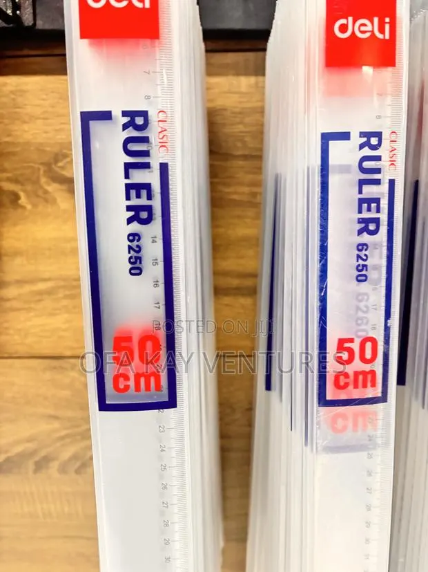 Deli 60cm Ruler for Measuring and Line Drawing · Photo 4