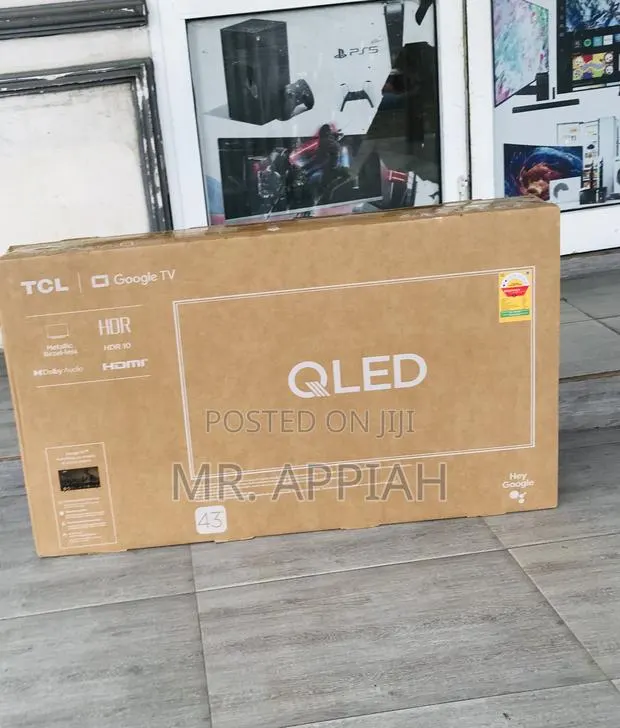 Brand New TCL 43s5k 43 Inch Qled Full Hd Android Smart(Black) · Photo 1