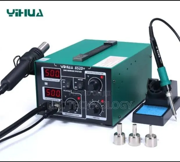 YIHUA 852D+ Hot Air + Soldering Station (2-in-1) · Photo 1