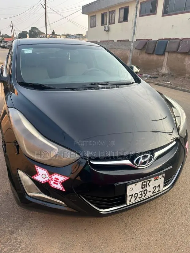 Hyundai Elantra Limited 4dr Sedan (1.8L 4cyl 6A) 2015 Black · Photo 1