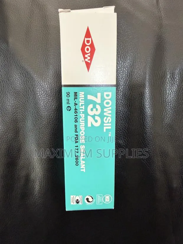 Dowsil 732 Multipurpose Sealant Tube 90ml Black · Photo 1