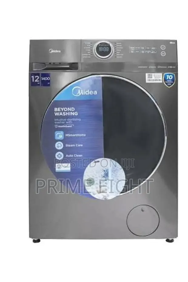 Midea 12KG Front Load Washing Machine (MF200W120WB/T) · Photo 1