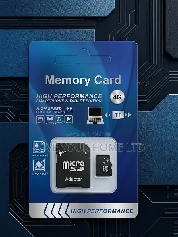 High Performance 4GB Micro SD Memory Card · Photo 1