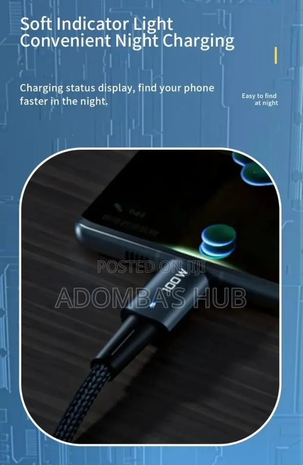 2 Meters Essager Type C to Type C Cable · Photo 1