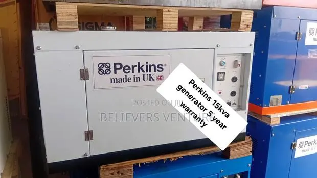 Perkins 15KVA Diesel Genset – Tough Power, Smooth Performance · Photo 1