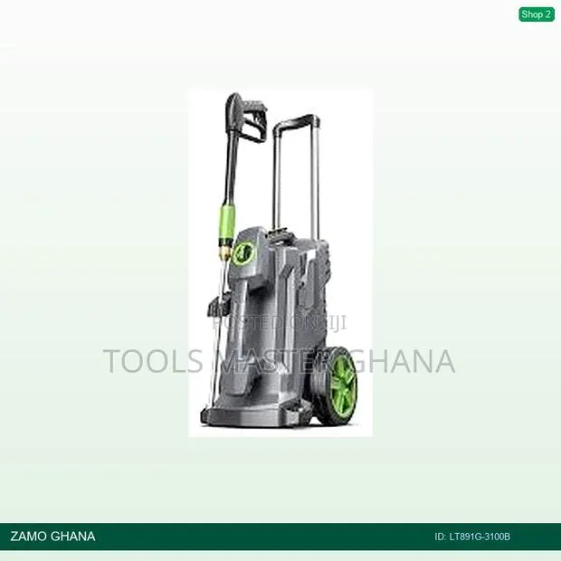 Gm Pressure Washer Electric 3.1kw 130bar 220v Greenmax - Lt891g-3100b · Photo 1