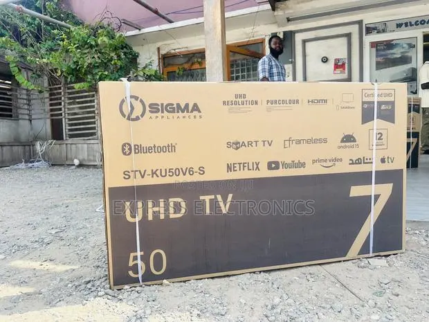 Available Now at Store Uhd Smart Sigma 50”Sig-Ku50v6-S · Photo 1