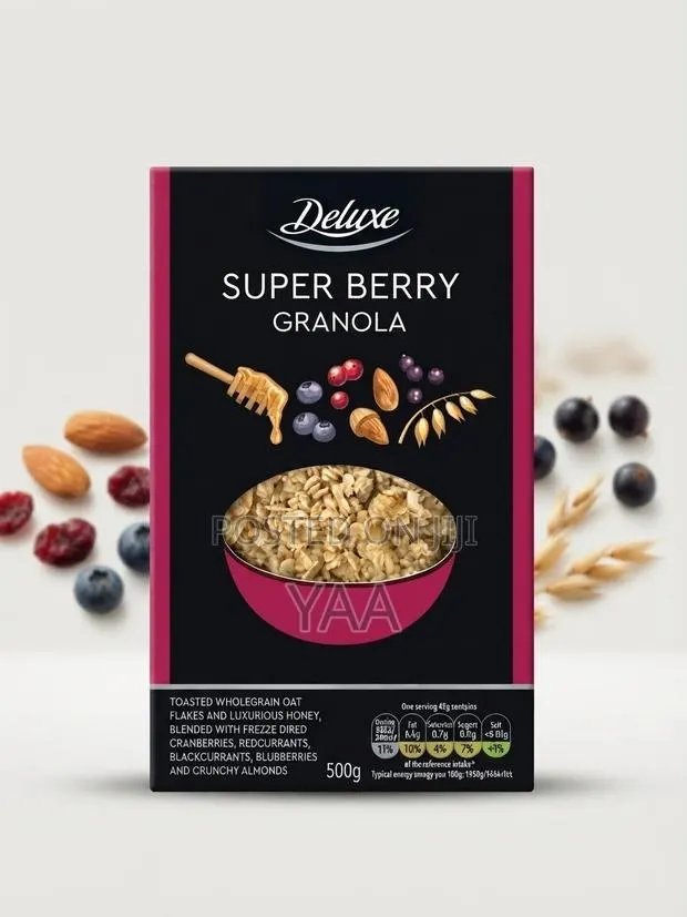 Deluxe Super Berry Granola · Photo 1