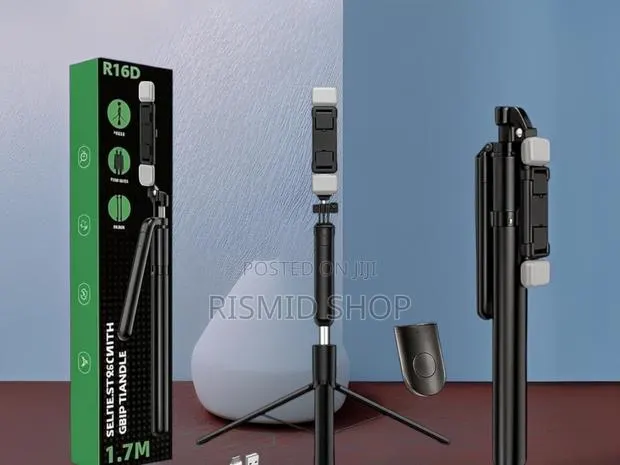 R16d Selfie Stick, Phone Holder & Tripod · Photo 1