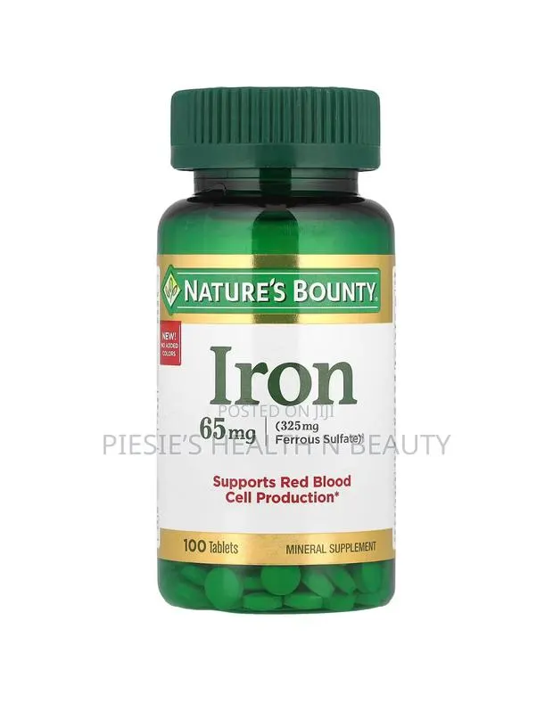 Nature’S Bounty Iron 65mg, 100 Tablets · Photo 1