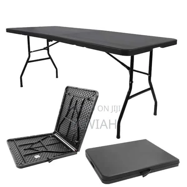 Black Foldable Table 8 Seater · Photo 1