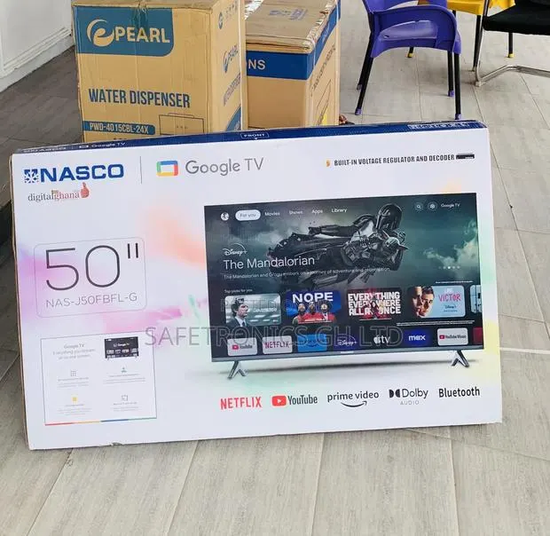 Perfect Sleek Smart 50 Inch Led Android Frameless Nasco • TV · Photo 1