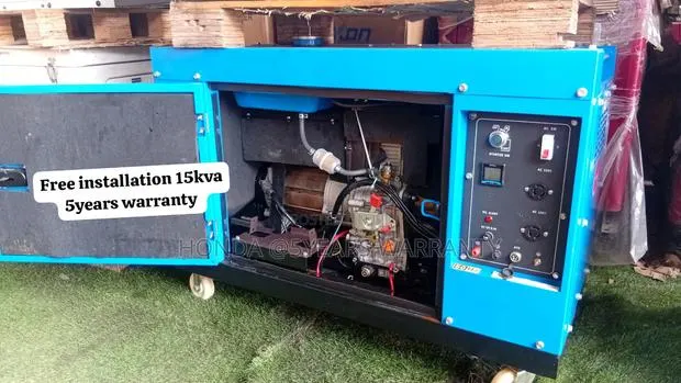 Heavy-Duty Perkins 15kVA Silent Diesel Generator Available 15kVA · Photo 1
