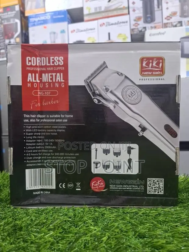Cordless Metal Professional Hair Clipper · Photo 1