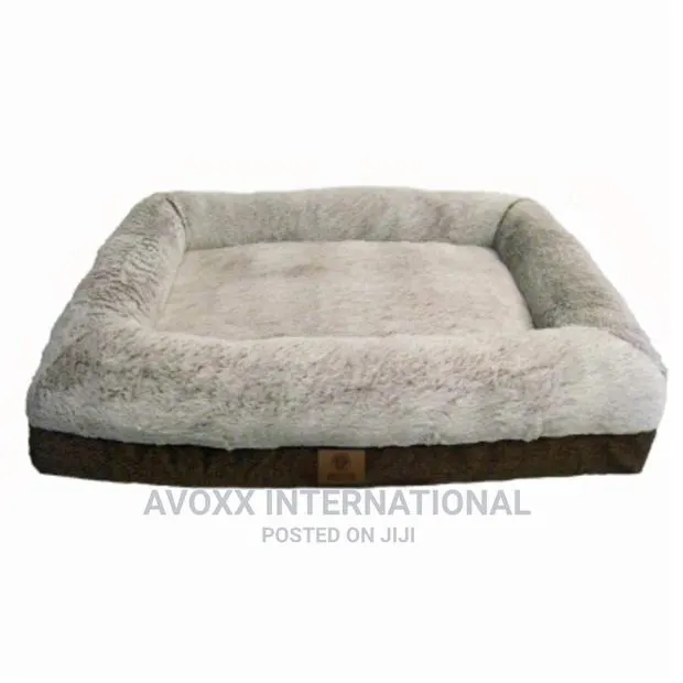 Mark Small Bolster Pet Bed, 23" X 18" Fluffy Pet · Photo 1