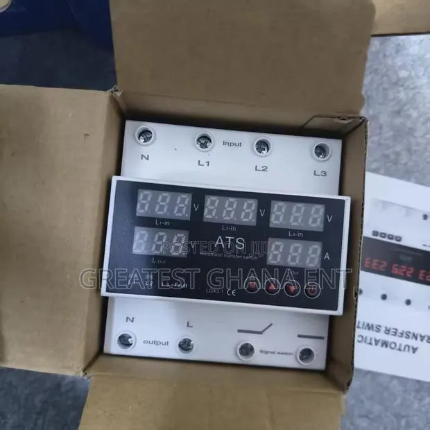 Adjustable Voltage Protector/ Phase Selector · Photo 1