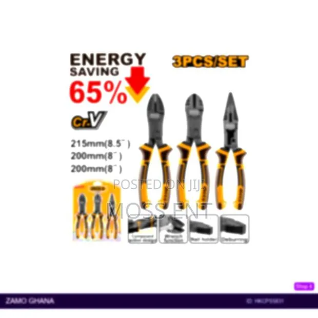 3 PCS Compound Action Pliers - Hkcps5831 · Photo 1
