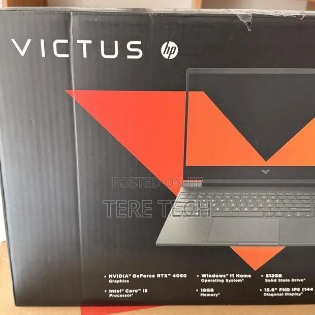 New Laptop HP Victus 15 16GB Intel Core i5 SSD 512GB · Photo 1