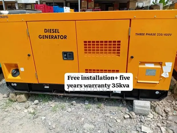 Perkins 35kVA Generator – Silent Canopy Diesel Genset for Sale 35kva · Photo 1