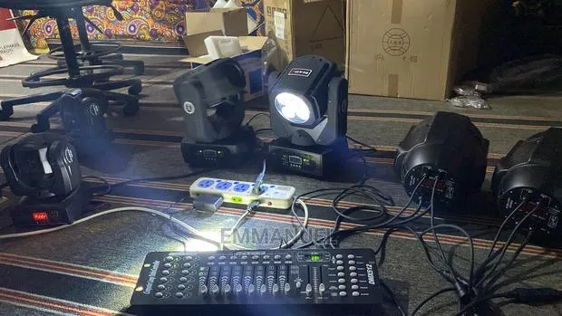 Stage Lights, Smoke Machine and Local Trusses for Rent · Photo 1